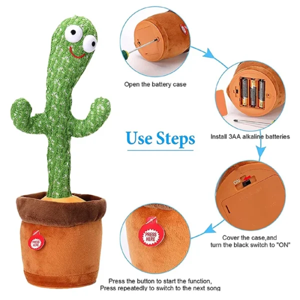 Dancing Cactus Toy